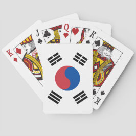 Baraja De Cartas Bandera de Corea del Sur (ROK)
