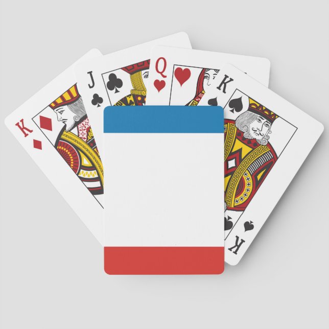 Baraja De Cartas Bandera de Crimea (Reverso)
