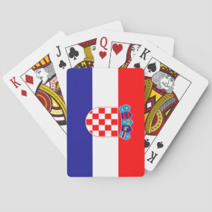 Baraja De Cartas Bandera de Croacia