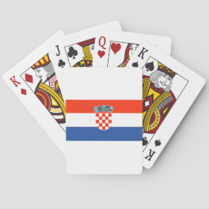 Baraja De Cartas Bandera de Croacia