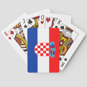 Baraja De Cartas Bandera de Croacia   Hrvatska