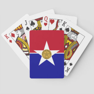 Baraja De Cartas Bandera de Dallas, Texas