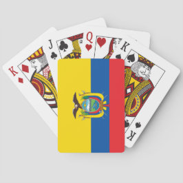 Baraja De Cartas Bandera de Ecuador