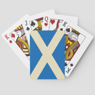 Baraja De Cartas Bandera de Escocia