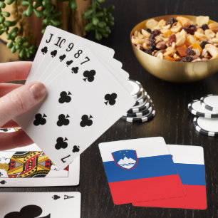 Baraja De Cartas Bandera de Eslovenia