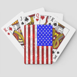 Baraja De Cartas Bandera de Estados Unidos