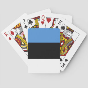 Baraja De Cartas Bandera de Estonia