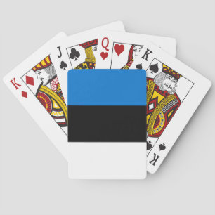 Baraja De Cartas Bandera de Estonia