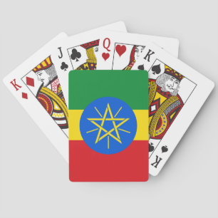 Baraja De Cartas Bandera de Etiopía