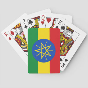 Baraja De Cartas Bandera de Etiopía
