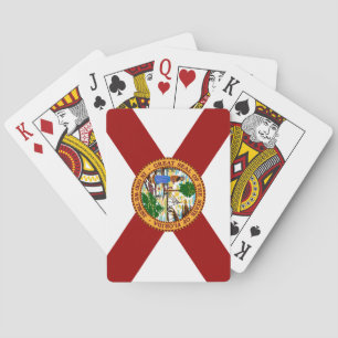Baraja De Cartas Bandera de Florida