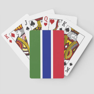 Baraja De Cartas Bandera de Gambia