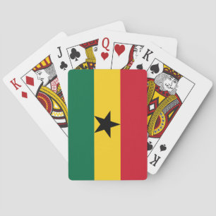 Baraja De Cartas Bandera de Ghana