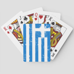 Baraja De Cartas Bandera de Grecia