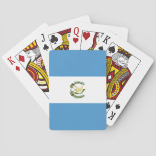 Baraja De Cartas Bandera de Guatemala