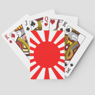 Baraja De Cartas Bandera de guerra del ejército imperial japonés