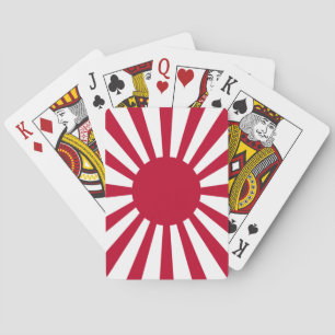 Baraja De Cartas Bandera de guerra imperial de Japón