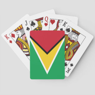 Baraja De Cartas Bandera de Guyana