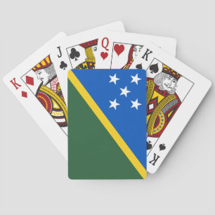 Baraja De Cartas Bandera de Islas Salomón