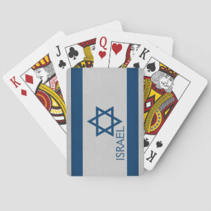 Baraja De Cartas Bandera de Israel