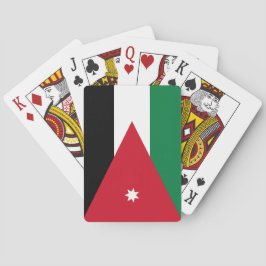 Baraja De Cartas Bandera de Jordania