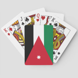 Baraja De Cartas Bandera de Jordania