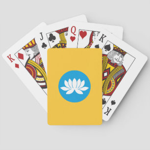Baraja De Cartas Bandera de Kalmukia