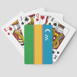 Baraja De Cartas Bandera de Karakalpakistán