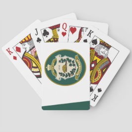 Baraja De Cartas Bandera de Kitchener (Ontario, Canadá)