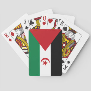 Baraja De Cartas Bandera de la República Árabe Saharaui Democrática