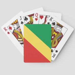 Baraja De Cartas Bandera de la República del Congo