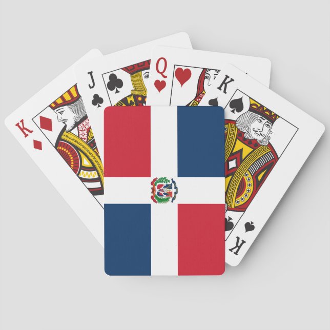 Baraja De Cartas Bandera de la República Dominicana (Reverso)