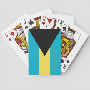 Baraja De Cartas Bandera de las Bahamas