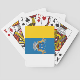 Baraja De Cartas Bandera de las Islas Canarias (Canarias) (Canarias