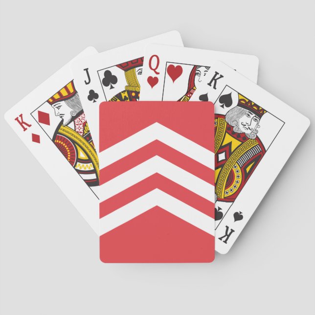 Baraja De Cartas Bandera de las tarjetas de juego de Glamorgan (Reverso)