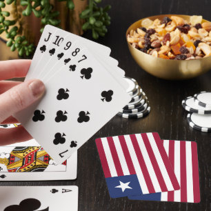 Baraja De Cartas Bandera de Liberia