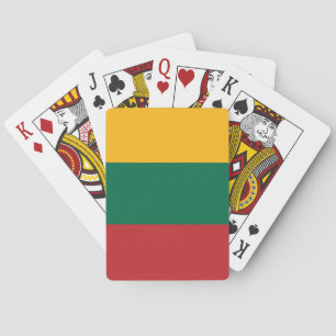 Baraja De Cartas Bandera de Lituania