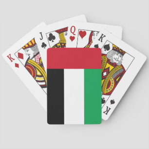 Baraja De Cartas Bandera de los Emiratos Árabes Unidos
