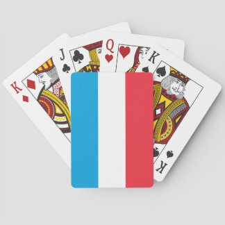 Baraja De Cartas Bandera de Luxemburgo