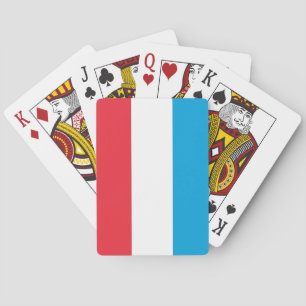 Baraja De Cartas Bandera de Luxemburgo