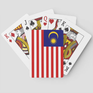 Baraja De Cartas Bandera de Malasia