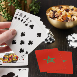 Baraja De Cartas Bandera de Marruecos