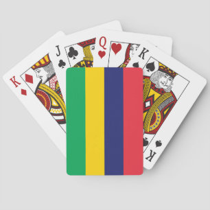 Baraja De Cartas Bandera de Mauricio