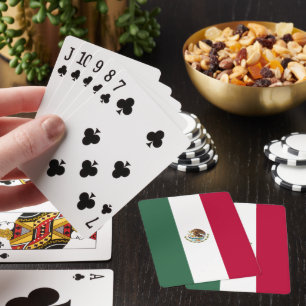 Baraja De Cartas Bandera de México