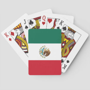 Baraja De Cartas Bandera de México