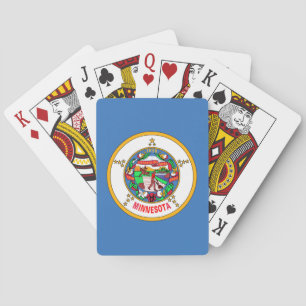Baraja De Cartas Bandera de Minnesota