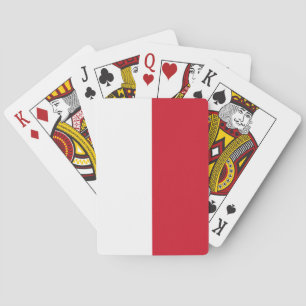 Baraja De Cartas Bandera de Mónaco