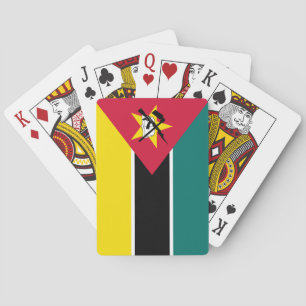 Baraja De Cartas Bandera de Mozambique