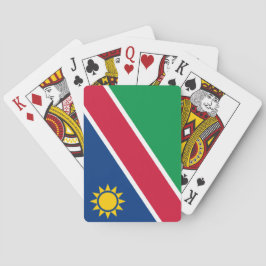 Baraja De Cartas Bandera de Namibia (África meridional)