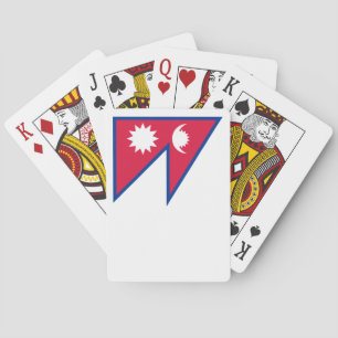 Baraja De Cartas Bandera de Nepal